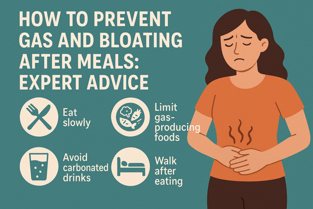 How to Prevent Gas and Bloating After Meals Expert Advice