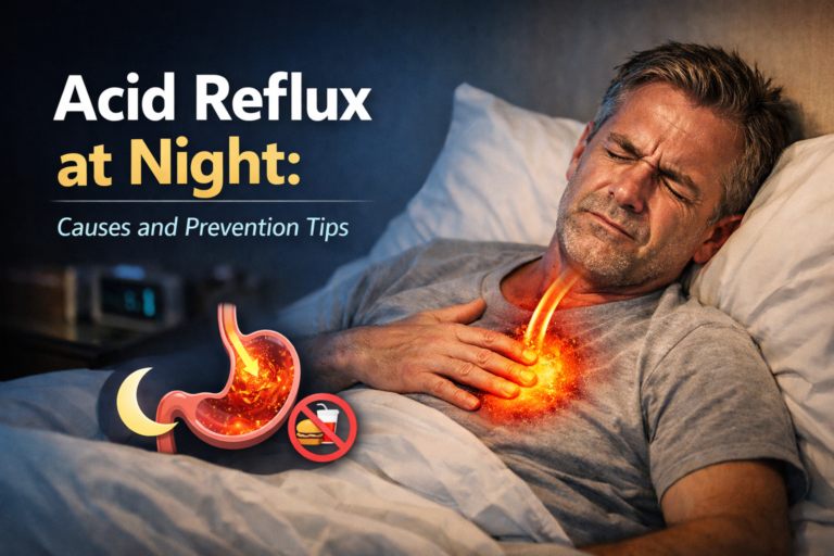 Reflux Tips Acid Reflux at Night: Causes and Prevention Tips
