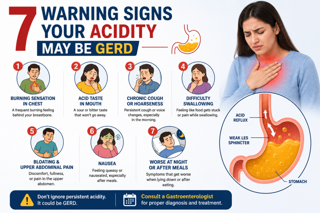 7 Warning Signs Your Acidity May Be GERD