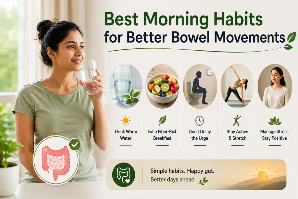 Best Morning Habits for Better Bowel Movements