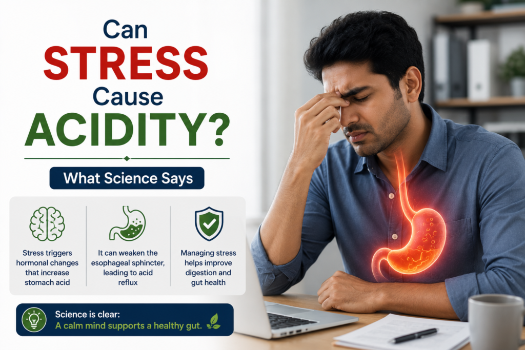 Can Stress Cause Acidity What Science Says