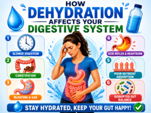 How Dehydration Affects Your Digestive System