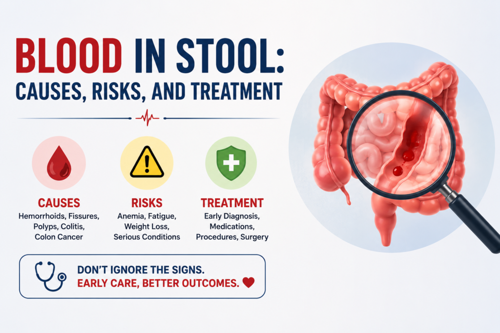 Blood in Stool Causes, Risks, and Treatment