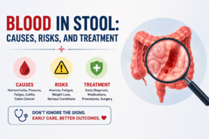 Blood in Stool Causes, Risks, and Treatment