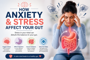 How Anxiety and Stress Affect Your Gut